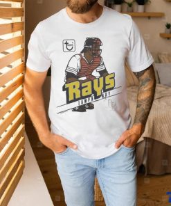 Men’s Homage x Topps Light Blue Tampa Bay Rays Shirt