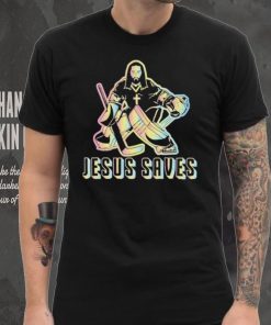 Men’s Jesus saves hockey hoodie, sweater, longsleeve, shirt v-neck, t-shirt