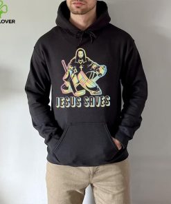 Men’s Jesus saves hockey hoodie, sweater, longsleeve, shirt v-neck, t-shirt