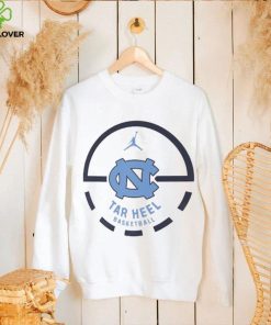 Men's Jordan Brand White North Carolina Tar Heels Free Throw Basketball T Shirt