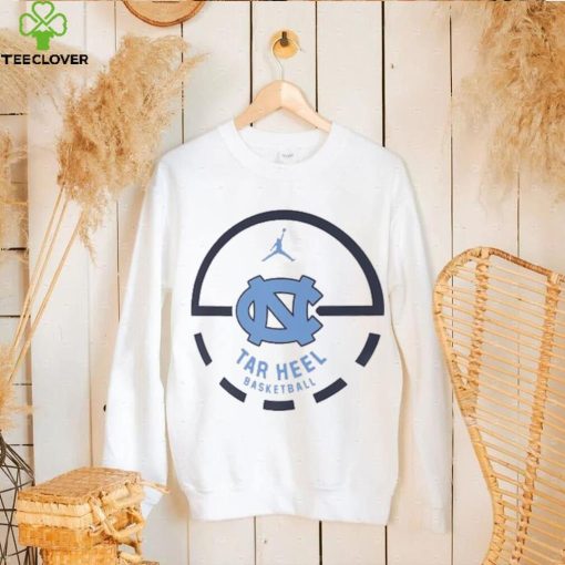 Men’s Jordan Brand White North Carolina Tar Heels Free Throw Basketball T Shirt