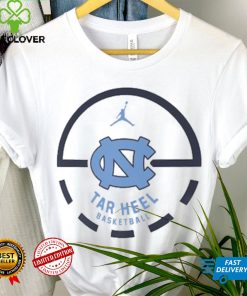 Men's Jordan Brand White North Carolina Tar Heels Free Throw Basketball T Shirt