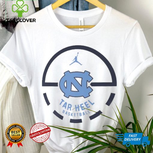 Men’s Jordan Brand White North Carolina Tar Heels Free Throw Basketball T Shirt