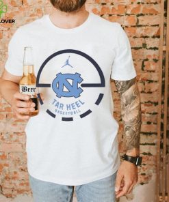 Men's Jordan Brand White North Carolina Tar Heels Free Throw Basketball T Shirt