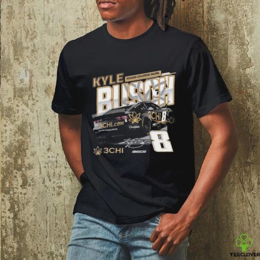 Men’s Kyle Busch Richard Childress Racing Team Collection Black 3CHI Speed T Shirt