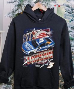 Men's Kyle Larson Hendrick Motorsports Team Collection Navy Hendrickcars.com Patriotic Car T Shirt