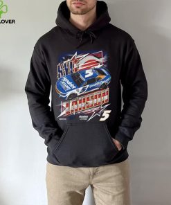 Men's Kyle Larson Hendrick Motorsports Team Collection Navy Hendrickcars.com Patriotic Car T Shirt