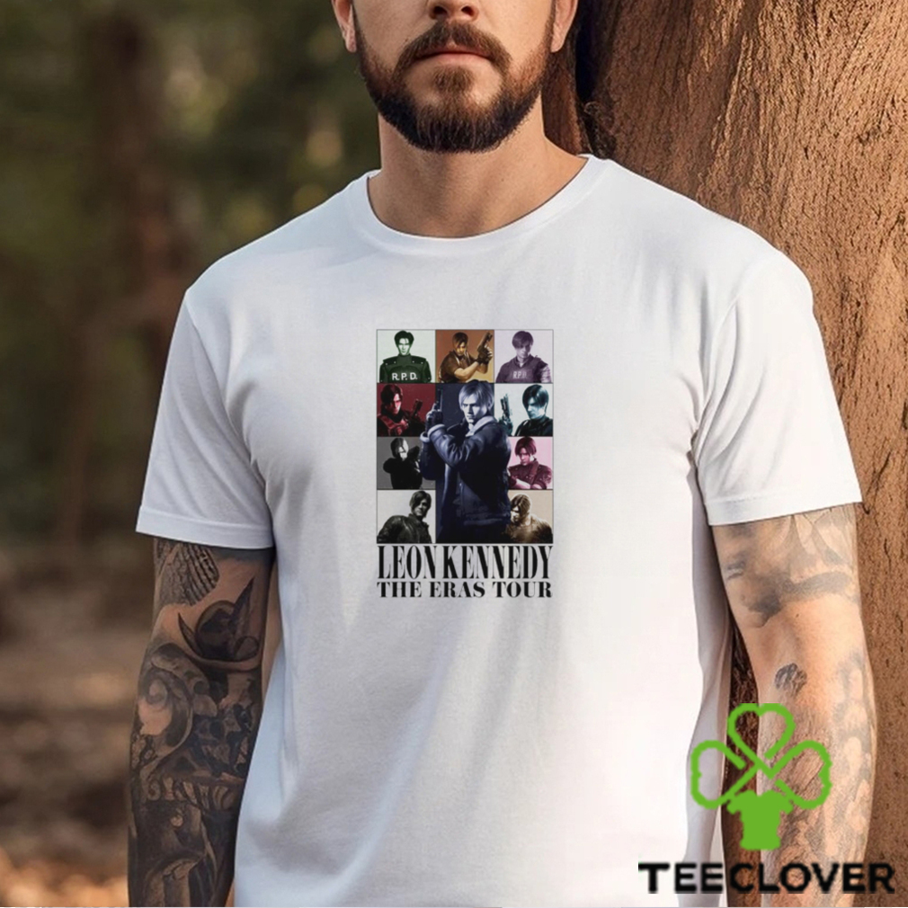 Men’s Leon Kennedy The Eras Tour shirt Men’s Leon Kennedy The Eras Tour shirt