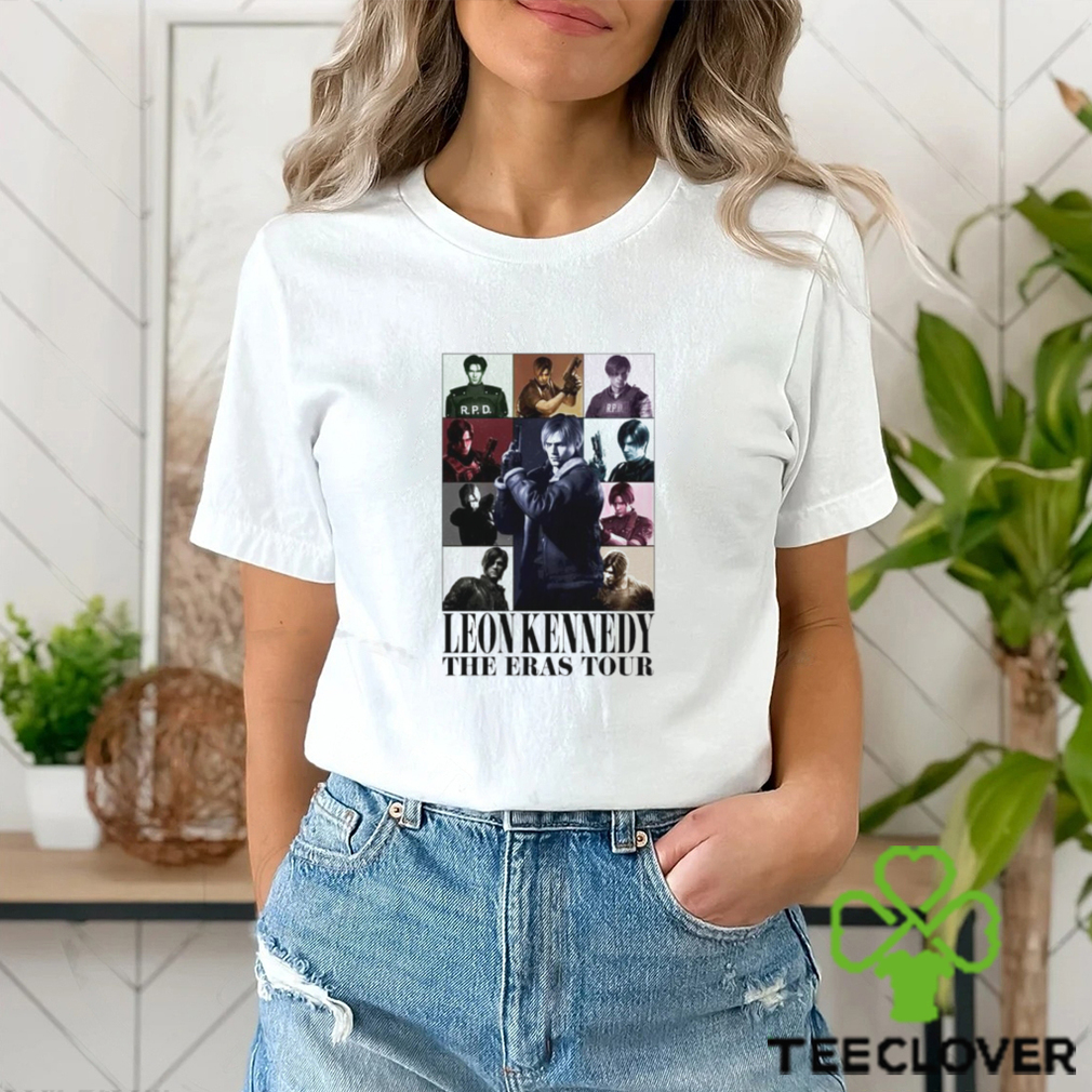 Men’s Leon Kennedy The Eras Tour shirt Men’s Leon Kennedy The Eras Tour shirt