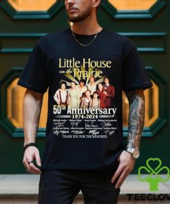 Men’s Little House on the Prairie 50th anniversary 1974 2024 thank you for the memories shirt 1 Men’s Little House on the Prairie 50th anniversary 1974 2024 thank you for the memories shirt