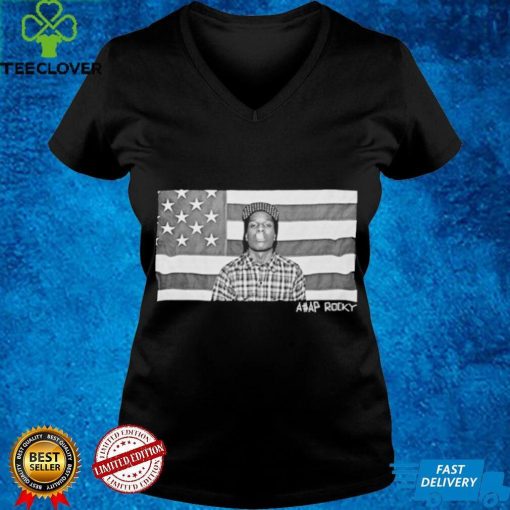 Men’s Live Love Asap Rocky Flag shirt