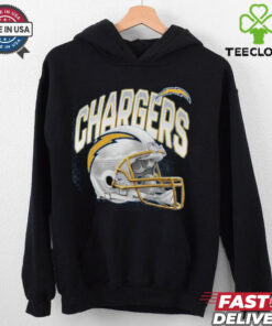 Men's Los Angeles Chargers Fanatics Heather Powder Blue End Around Tri Blend T Shirt