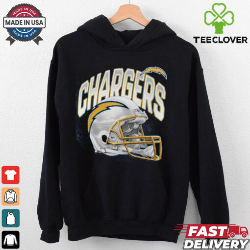 Men’s Los Angeles Chargers Fanatics Heather Powder Blue End Around Tri Blend T Shirt