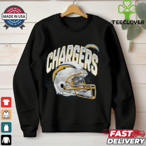 Men’s Los Angeles Chargers Fanatics Heather Powder Blue End Around Tri Blend T Shirt