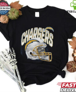 Men's Los Angeles Chargers Fanatics Heather Powder Blue End Around Tri Blend T Shirt