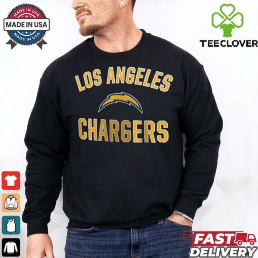 Men’s Los Angeles Chargers Powder Blue Victory Arch T Shirt