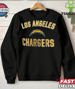 Men's Los Angeles Chargers Powder Blue Victory Arch T Shirt