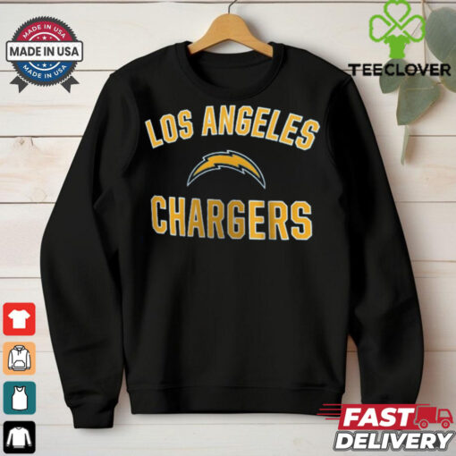 Men’s Los Angeles Chargers Powder Blue Victory Arch T Shirt