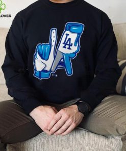 Men’s Los Angeles Dodgers LA Hands Local T Shirt