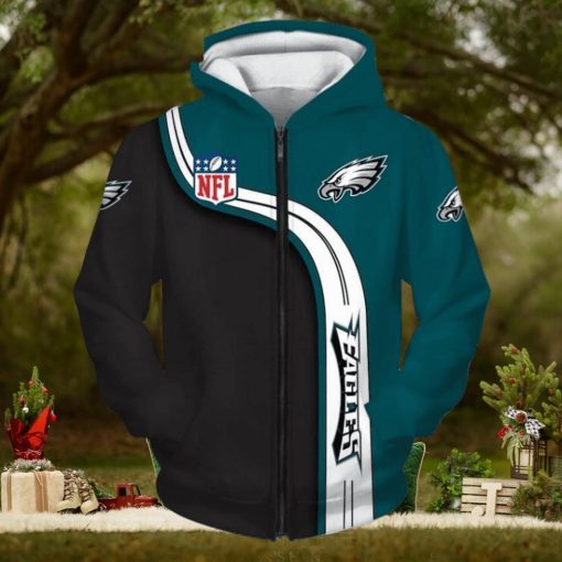 Mens Luxury Philadelphia Eagles 3D Printed Hoodie