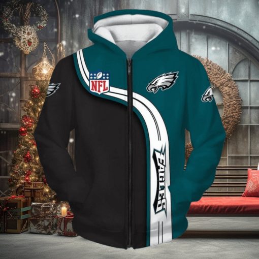 Mens Luxury Philadelphia Eagles 3D Printed Hoodie