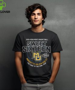 Men's Marquette Basketball Sweet Sixteen Champion 2024 Tee Shirt