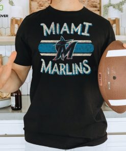 Men's Miami Marlins '47 Black Renew Franklin T Shirt