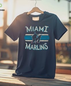Men's Miami Marlins '47 Black Renew Franklin T Shirt