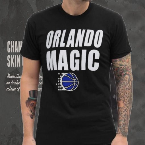 Men’s Mitchell & Ness Black Orlando Magic Hardwood Classics Legendary Slub T Shirt