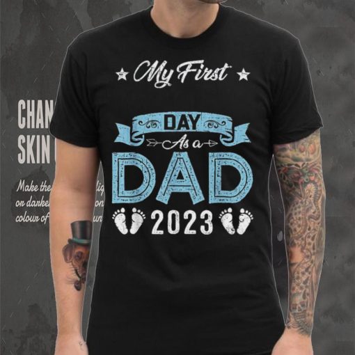 Mens My First Father’s Day As A Dad 2022 Fathers Day For Dad Unisex Tank Top