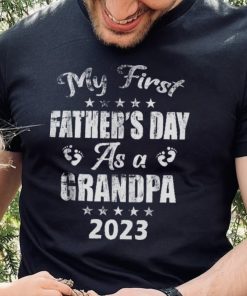 Mens My First Father’s Day As A Grandpa New Baby Unisex T shirt