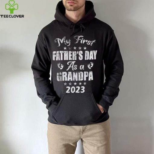 Mens My First Father’s Day As A Grandpa New Baby Unisex T shirt