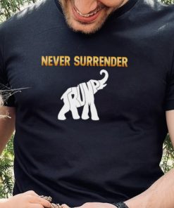 Men’s Never surrender Trump shirt