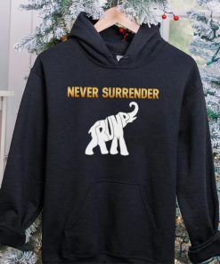 Men’s Never surrender Trump shirt