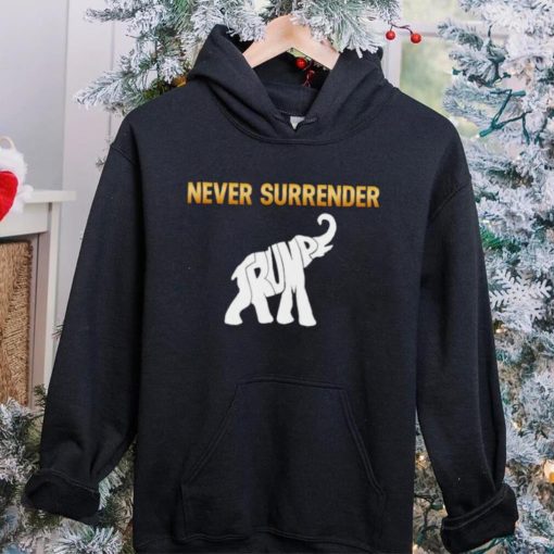 Men’s Never surrender Trump shirt