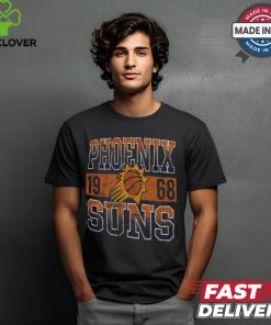 Men's New Era Black Phoenix Suns Enzyme Washed Oversized T Shirt