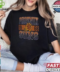 Men's New Era Black Phoenix Suns Enzyme Washed Oversized T Shirt