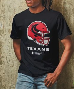 Men's Nike Navy Houston Texans Helmet T Shirt