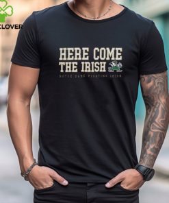 Men's Notre Dame Fighting Irish Navy Performance Here Come The Irish Shirt