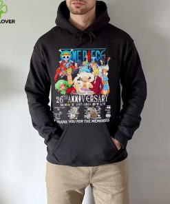Men’s One Piece 26th anniversary 1997 2023 thank you for the memories shirt 1 Men’s One Piece 26th anniversary 1997 2023 thank you for the memories shirt