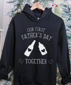 Mens Our First Father’s Day Together 2023 New Dad Father Son Unisex T shirt