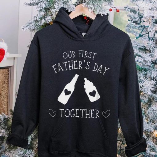 Mens Our First Father’s Day Together 2023 New Dad Father Son Unisex T shirt