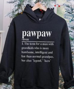 Mens Pawpaw Definitions Father’s Day Pawpaw Pullover Hoodie