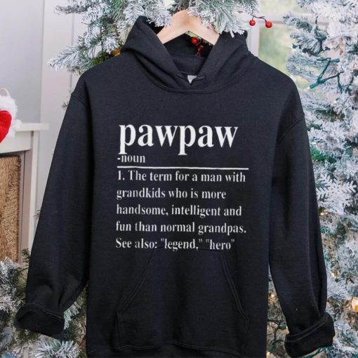 Mens Pawpaw Definitions Father’s Day Pawpaw Pullover Hoodie