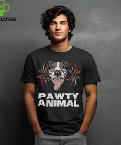 Mens Pawty Animal Party Dog Partying Funny Dog Lovers T Shirt 1 Mens Pawty Animal Party Dog Partying Funny Dog Lovers T Shirt