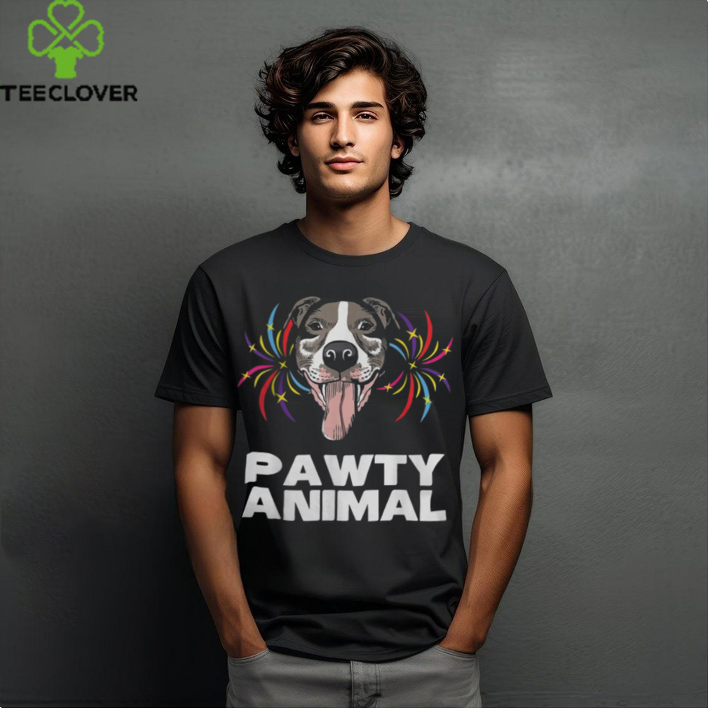 Mens Pawty Animal Party Dog Partying Funny Dog Lovers T Shirt Mens Pawty Animal Party Dog Partying Funny Dog Lovers T Shirt