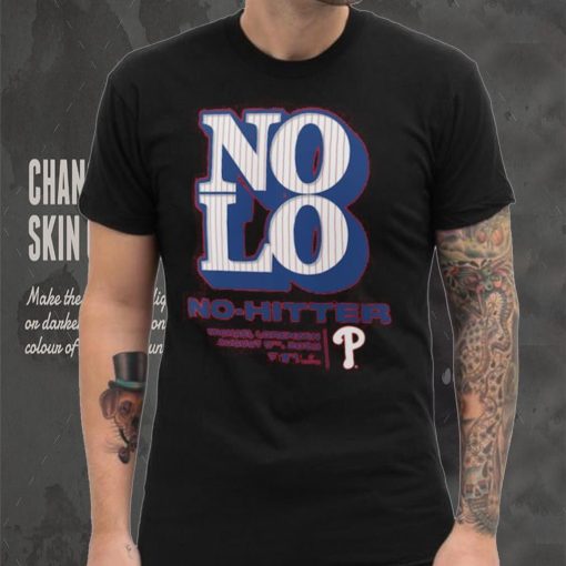 Men’s Philadelphia Phillies Michael Lorenzen Fanatics Branded Red No Hitter T Shirt