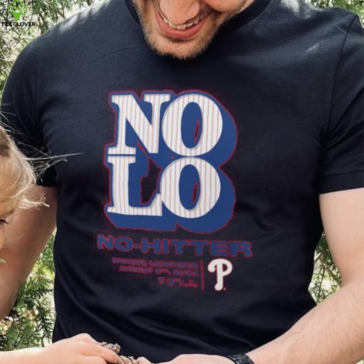 Men's Philadelphia Phillies Michael Lorenzen Fanatics Branded Red No-Hitter  T-Shirt