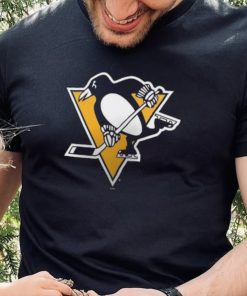 Men's Pittsburgh Penguins Fanatics Branded Black Team Primary Logo T Shirt