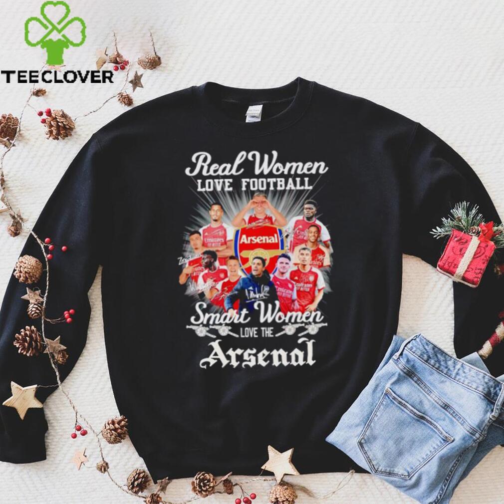 Men’s Real women love football smart women love the Arsenal signatures shirt Men’s Real women love football smart women love the Arsenal signatures shirt